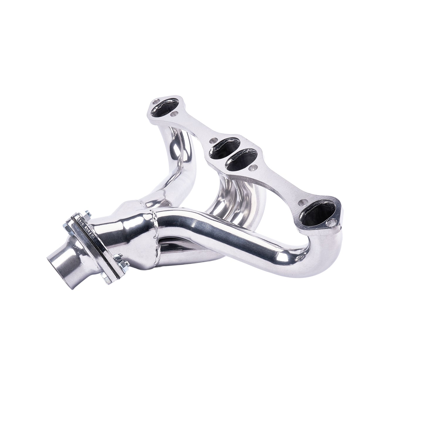 Ceramic Coated Exhaust Header for Chevy SBC V8 283 305 327 350 400 | 1-5/8" Tube, 2.5" Collector（EH001CER)