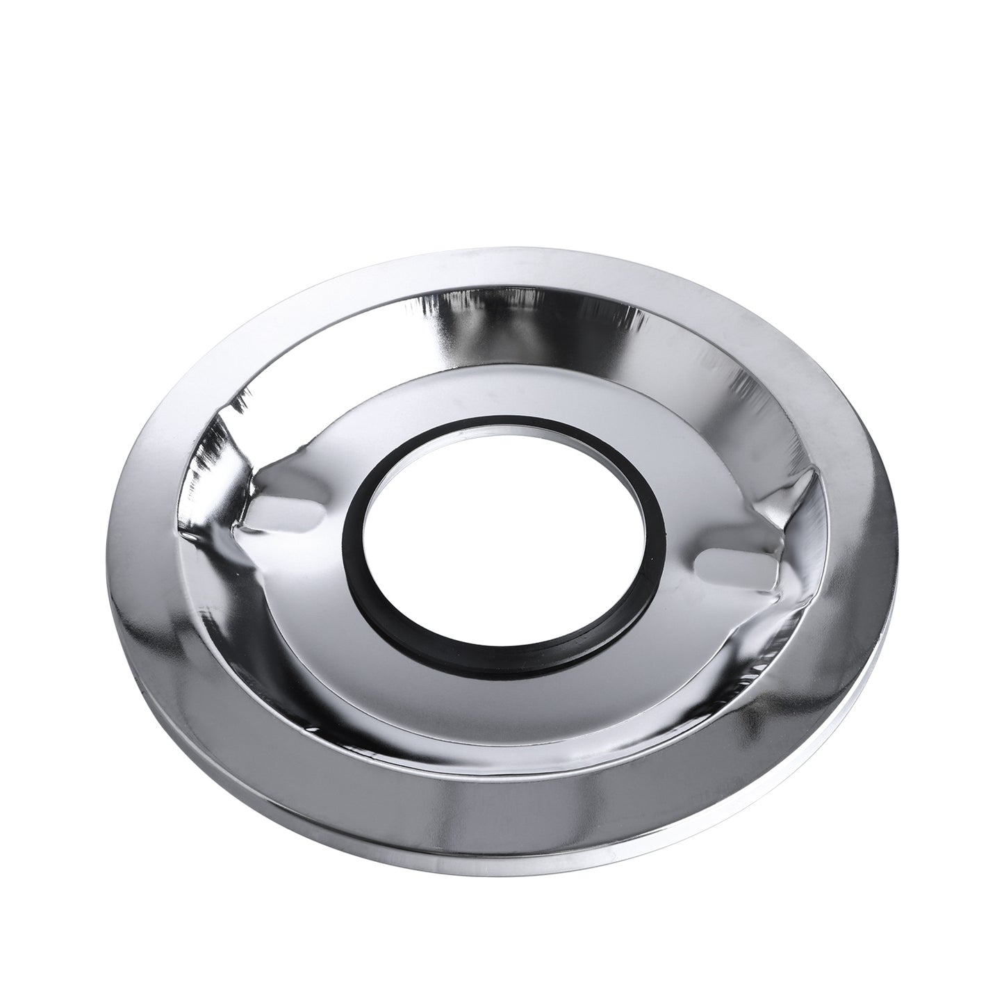 For SBC BBC High Flow 14"x3" Round Thru Washable Air Cleaner w/ Chrome Lid（4330CBK）