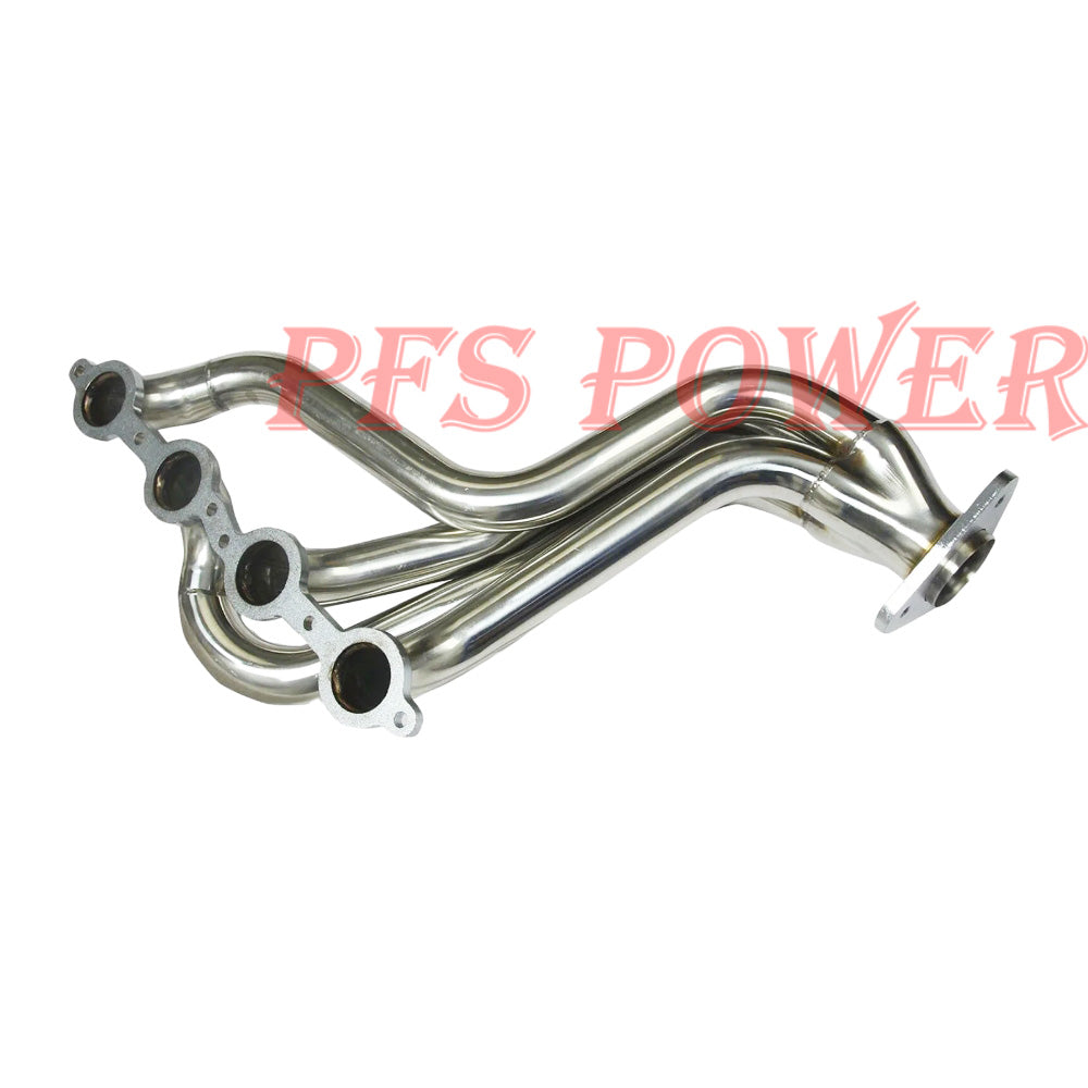 Shorty Headers 4-1 Design T-304 Stainless Steel Header & Y-Pipe Kit - Fits 1999-2006 GMT800 Chevy GMC 4.8L 5.3L V8 Silverado Sierra Tahoe Yukon