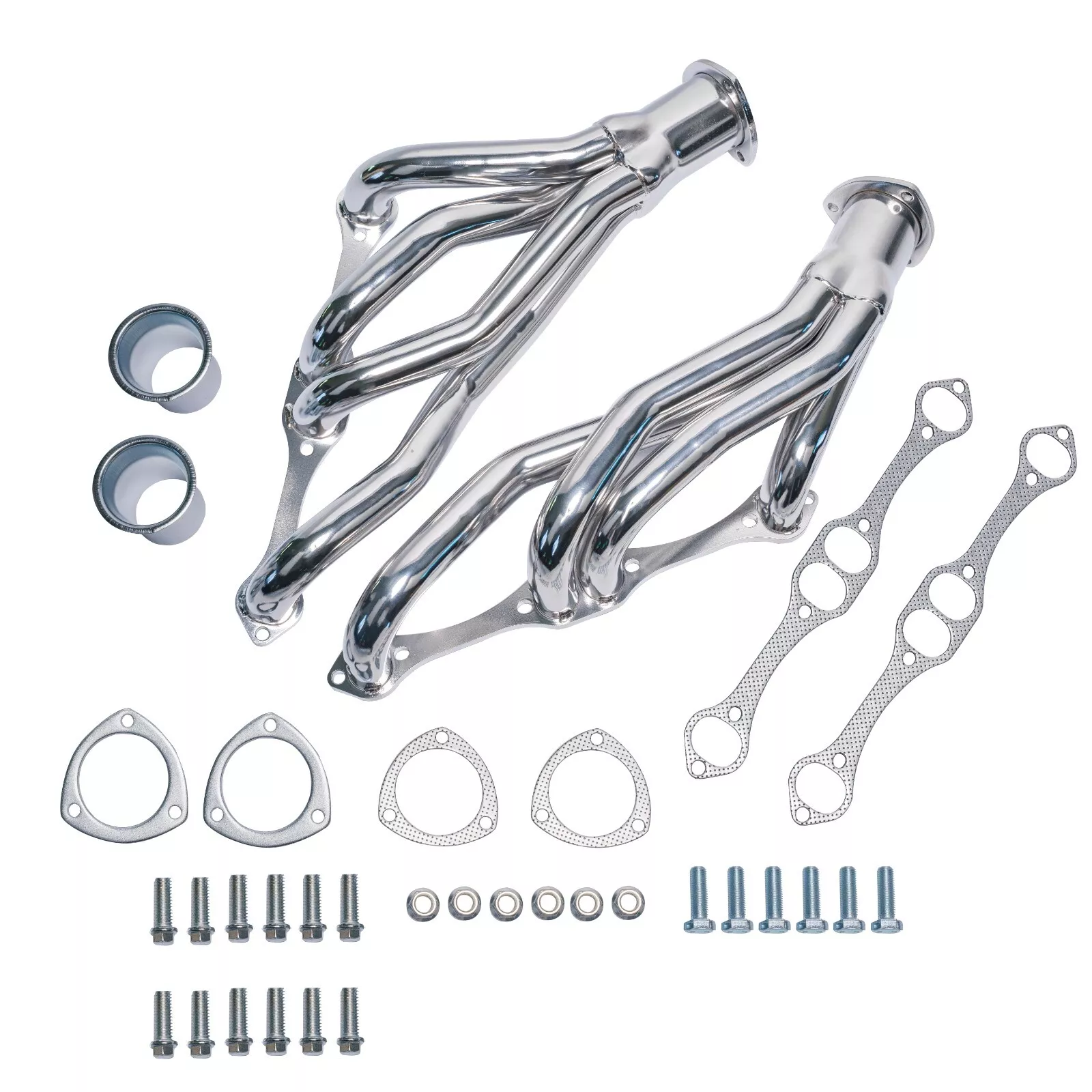 Ceramic Coated Exhaust Headers - Fits Chevy SBC 262-400 V8 A/F/G Body 1967-1981