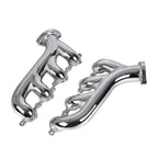 Chrome LS Swap Exhaust Manifolds - Fits GM LS Engine Gen III & IV