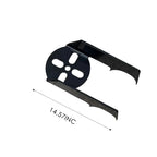 Upper & Lower Behind Axle Air Bag Mounting Bracket Kit - Fits 2.75"-3.25" Axle Tube