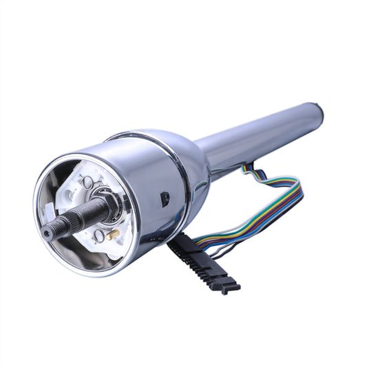 30" Chrome Tilt Steering Column Kit Manual for 1955-1959 Chevy GMC Truck + Hub（CH012）