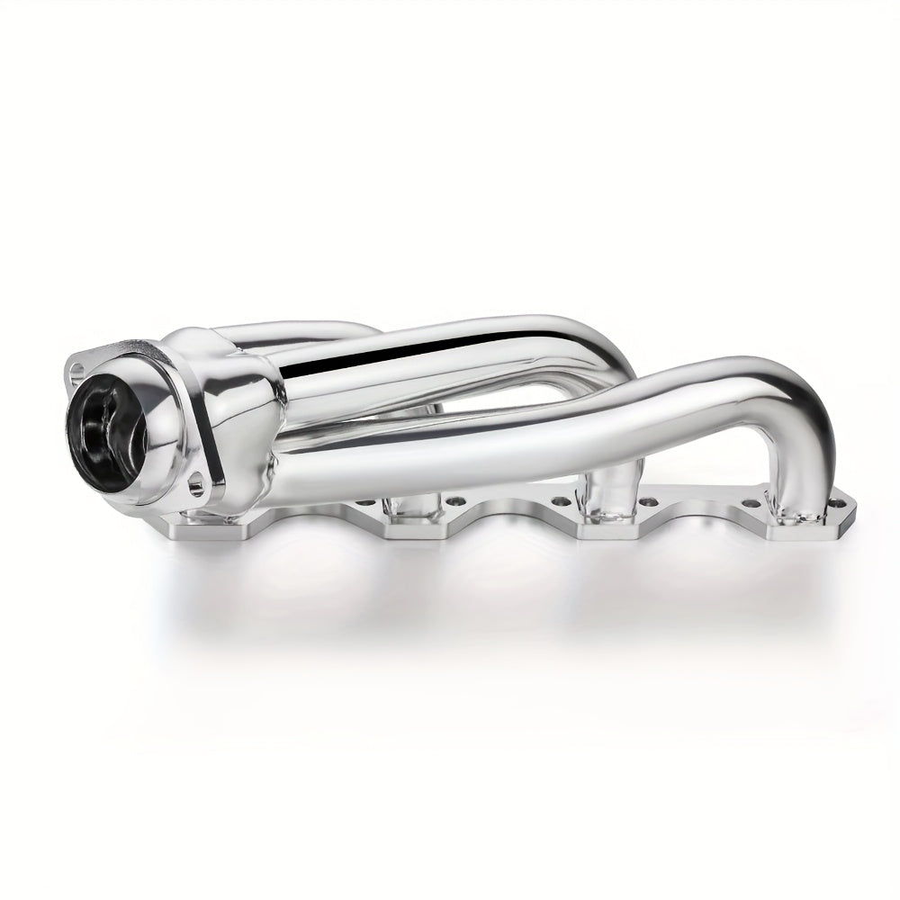 Long Tube Ceramic 304 Stainless Steel Exhaust Header Kit - Fits 1979-1993 Ford Mustang 5.0 V8 GT LX SVT
