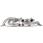 1-3/4" Polished T-304 Stainless Steel Shorty Exhaust Header - Fits 1997-2006 Jeep Wrangler TJ 4.0L I6 SUV