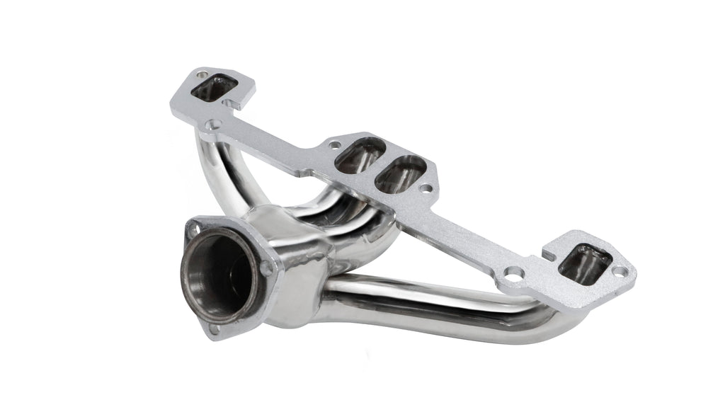 Block Hugger Stainless Steel Exhaust Headers - Fits Chrysler Dodge Plymouth Mopar 318 360 V8 1966-1996
