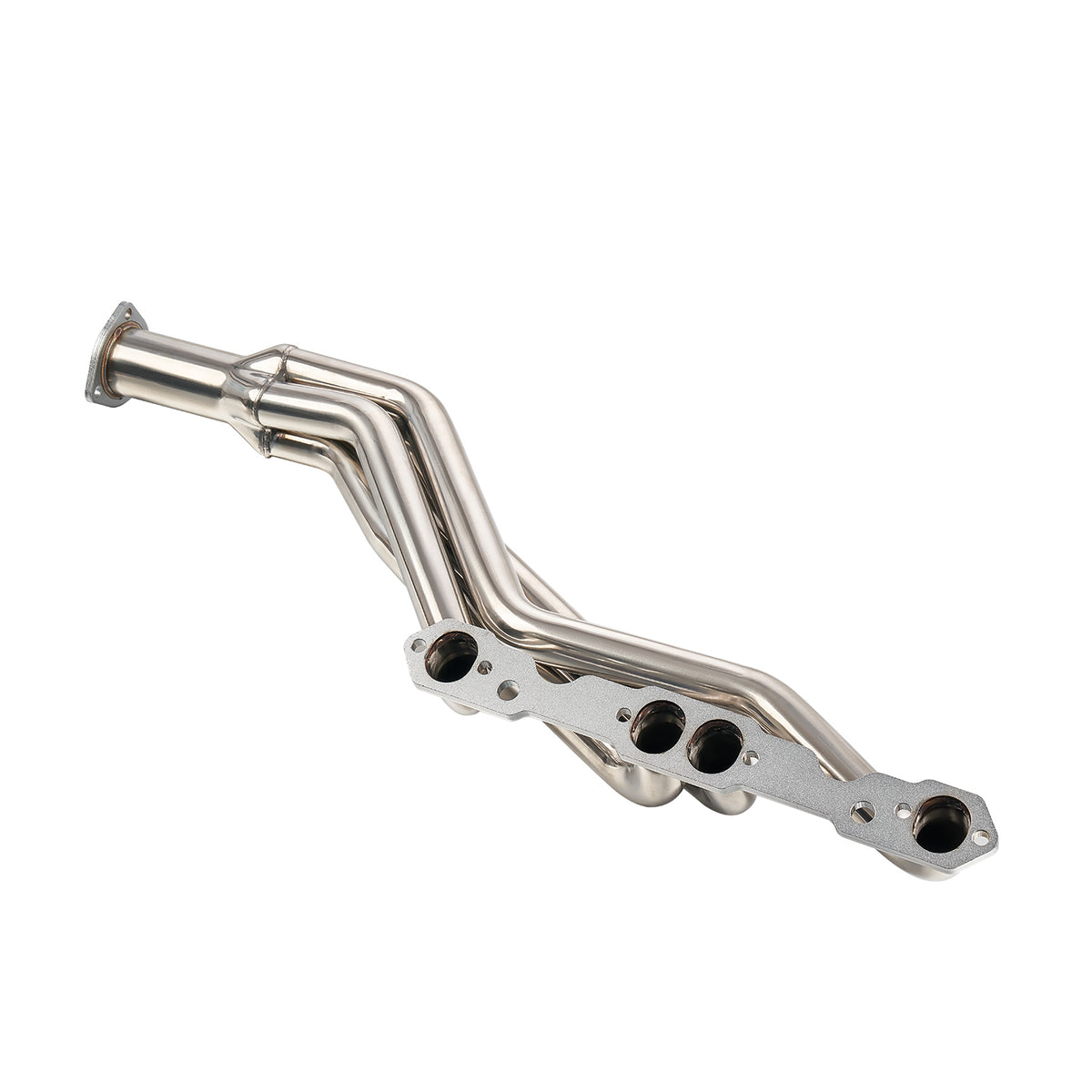 1-5/8" Ceramic Coated/Black Coated/Stainless Steel Cast Iron Long Tube Exhaust Headers - Fits 1988–1995 Chevy GMC C1500 C2500 K1500 K2500 5.0L 5.7L V8