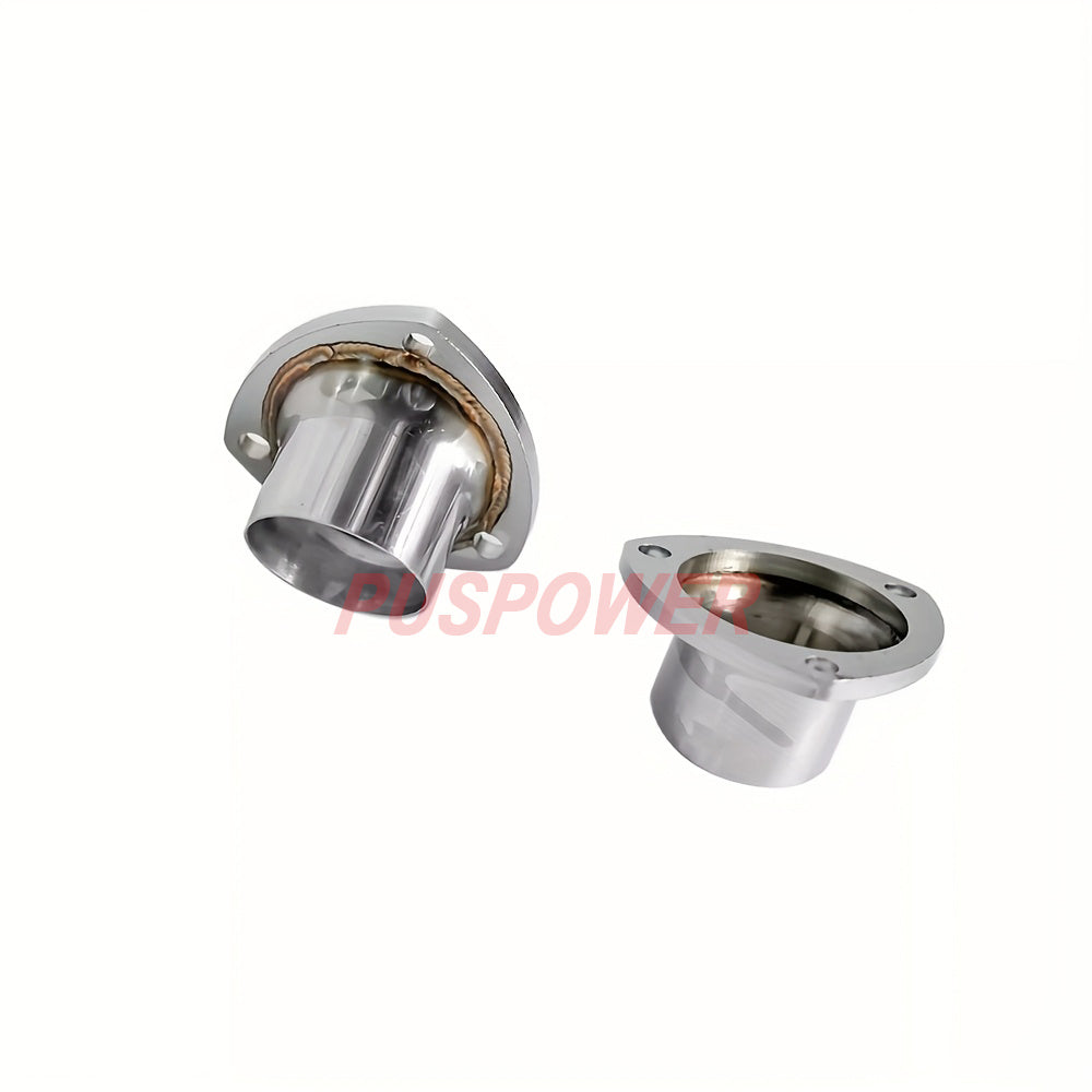 Shorty Hugger 304 Stainless Steel Exhaust Headers - Fits Ford Big Block FE 330 360 390 428 V8 Muscle Cars Hot Rods