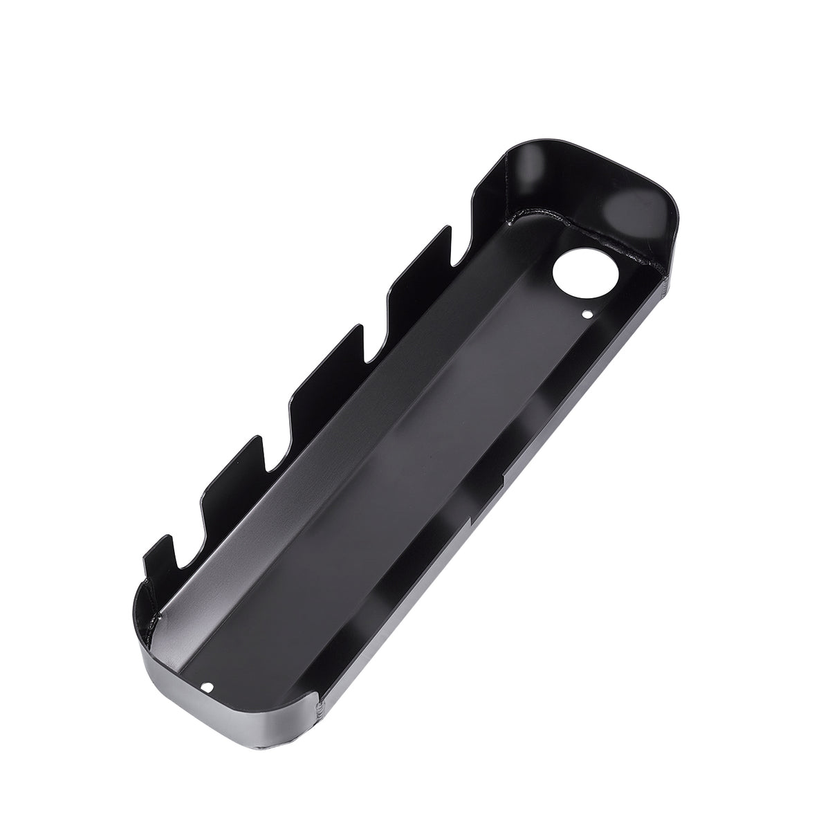 Matte Black Fabricated Aluminum LS Coil Covers with Oil Fill Neck and Cap - Fits GM LS1 LS2 LS3 Engines
