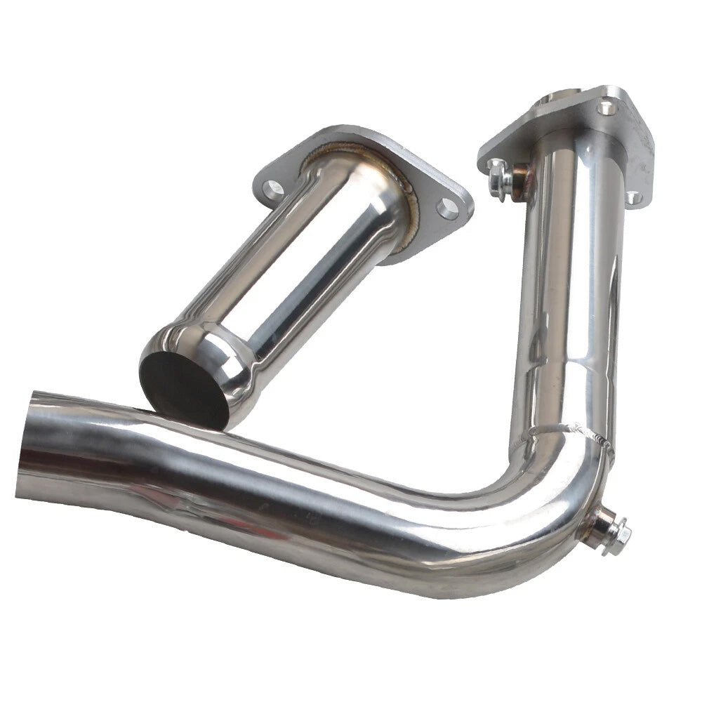 Long Tube Mirror Polished 304 Stainless Steel 1.75" Exhaust Headers - Fits 2004-2013 GMT900 V8 Trucks & SUVs