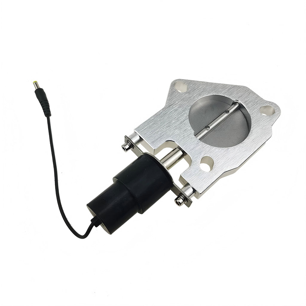 3 Inch Dual Y Pipe Electric Exhaust Cutout Valve Control Kit - Fits Universal 3" Exhaust System