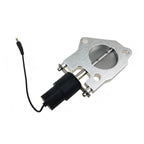 3 Inch Dual Y Pipe Electric Exhaust Cutout Valve Control Kit - Fits Universal 3" Exhaust System