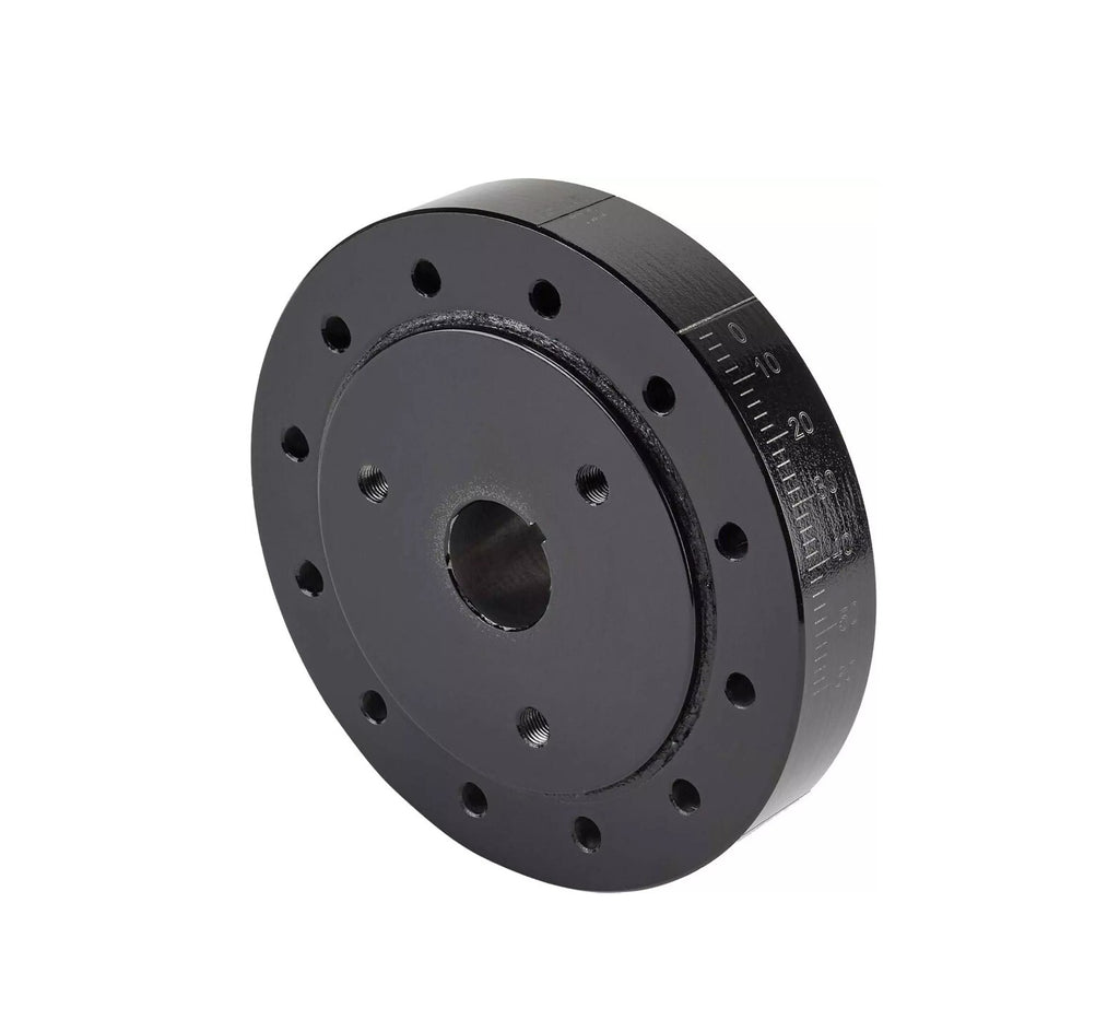 6-3/4" Black Harmonic Balancer - Fits Chevy Small Block SBC 262-400 V8
