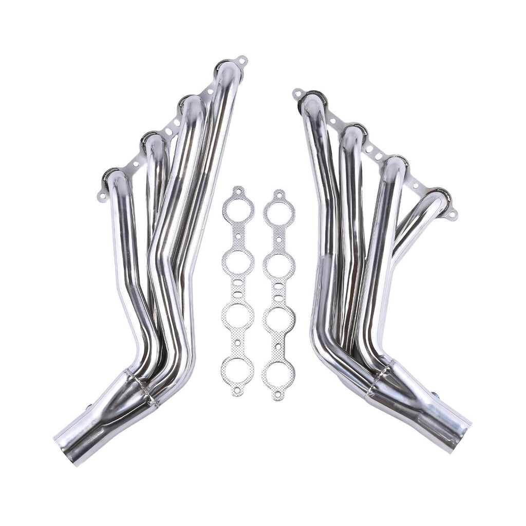 1-7/8" Stainless Steel Long Tube Exhaust Headers - Fits 1960-Up Chevy GMC C10 LS1 LS2 LS3 Pickup Trucks