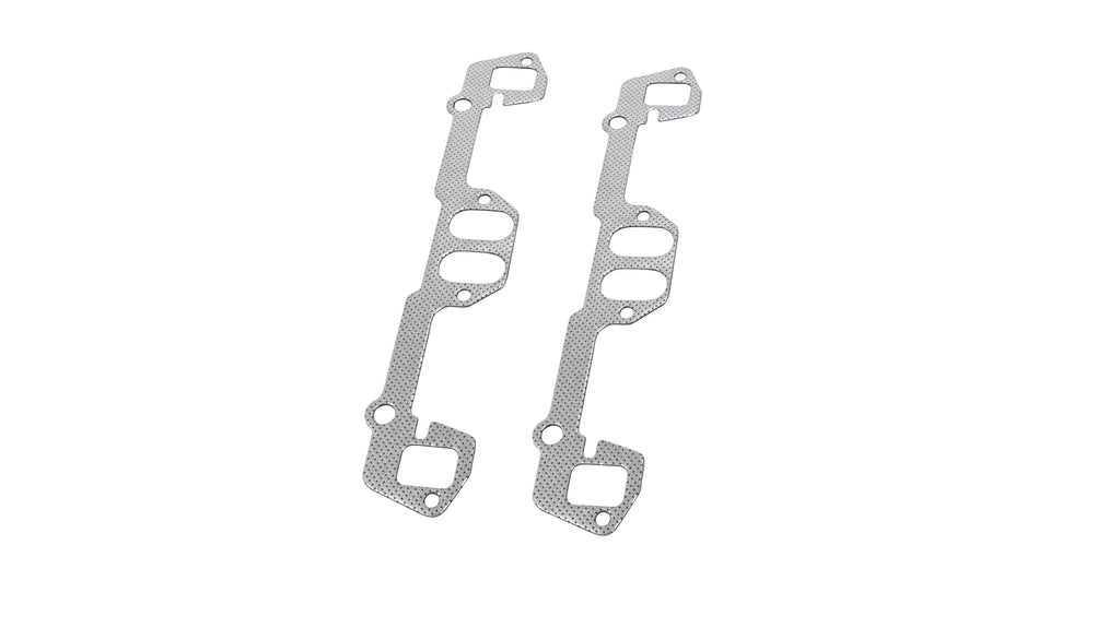 Block Hugger Stainless Steel Exhaust Headers - Fits Chrysler Dodge Plymouth Mopar 318 360 V8 1966-1996