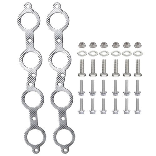 Long Tube Mirror Polished 304 Stainless Steel 1.75" Exhaust Headers - Fits 2004-2013 GMT900 V8 Trucks & SUVs