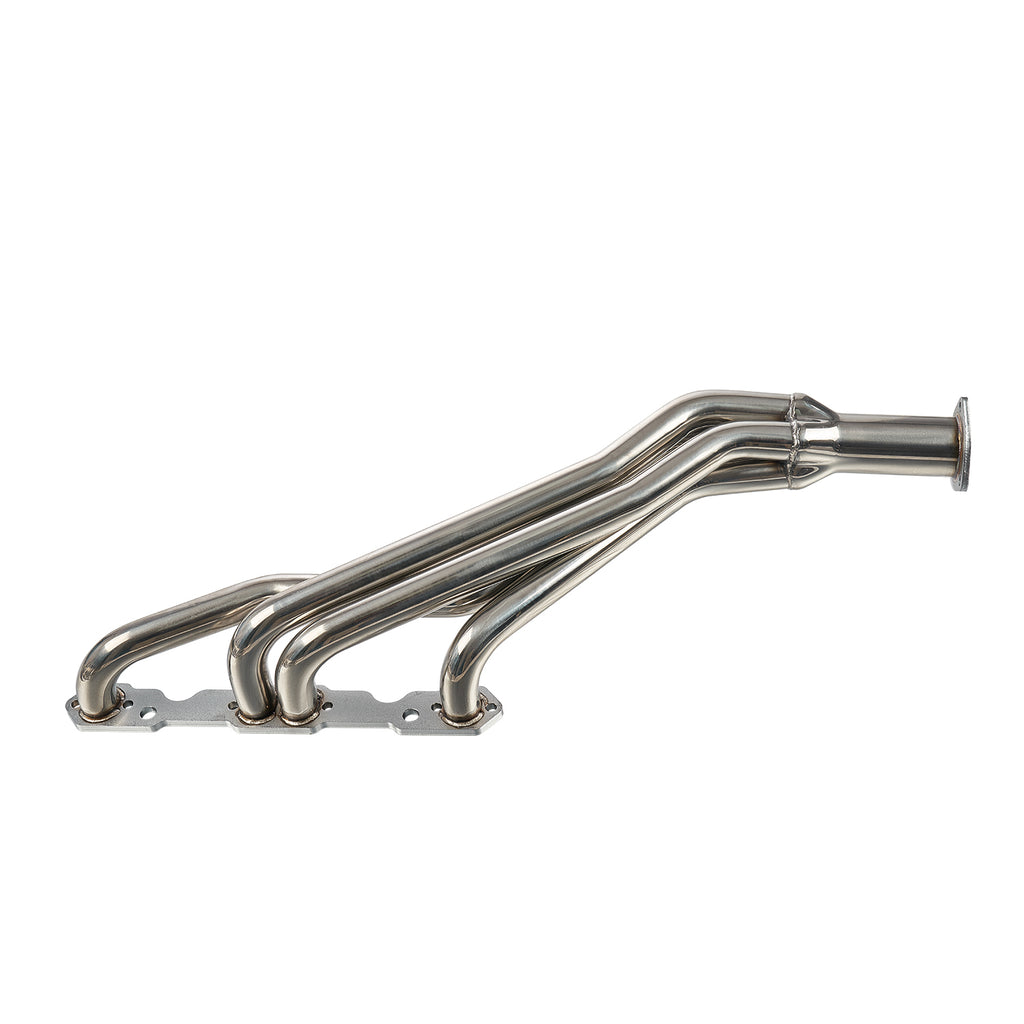 1-5/8" Ceramic Coated/Black Coated/Stainless Steel Cast Iron Long Tube Exhaust Headers - Fits 1988–1995 Chevy GMC C1500 C2500 K1500 K2500 5.0L 5.7L V8