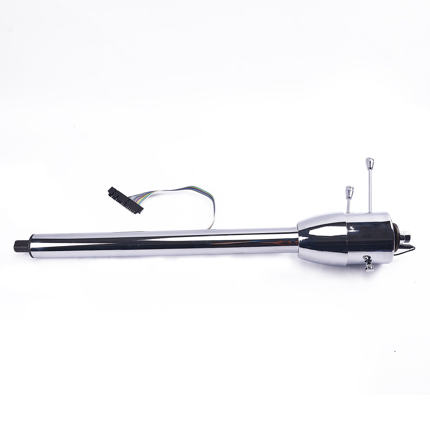 28" Chrome Stainless Steel Tilt Steering Column - Fits 1955-1959 Chevy GMC Truck Automatic Floor Shift