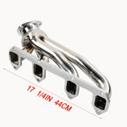 Shorty Hugger 304 Stainless Steel Exhaust Headers - Fits Ford Big Block FE 330 360 390 428 V8 Muscle Cars Hot Rods