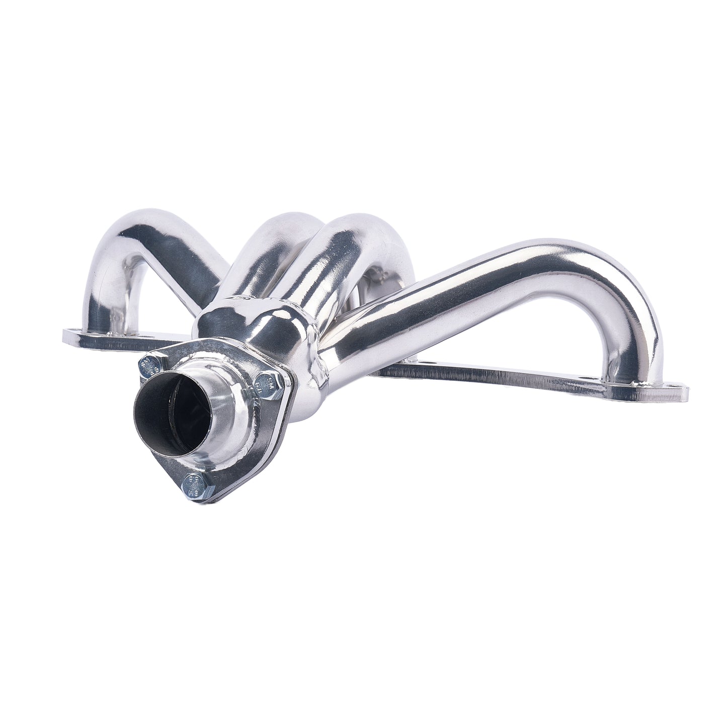 Ceramic Coated Exhaust Header for Chevy SBC V8 283 305 327 350 400 | 1-5/8" Tube, 2.5" Collector（EH001CER)