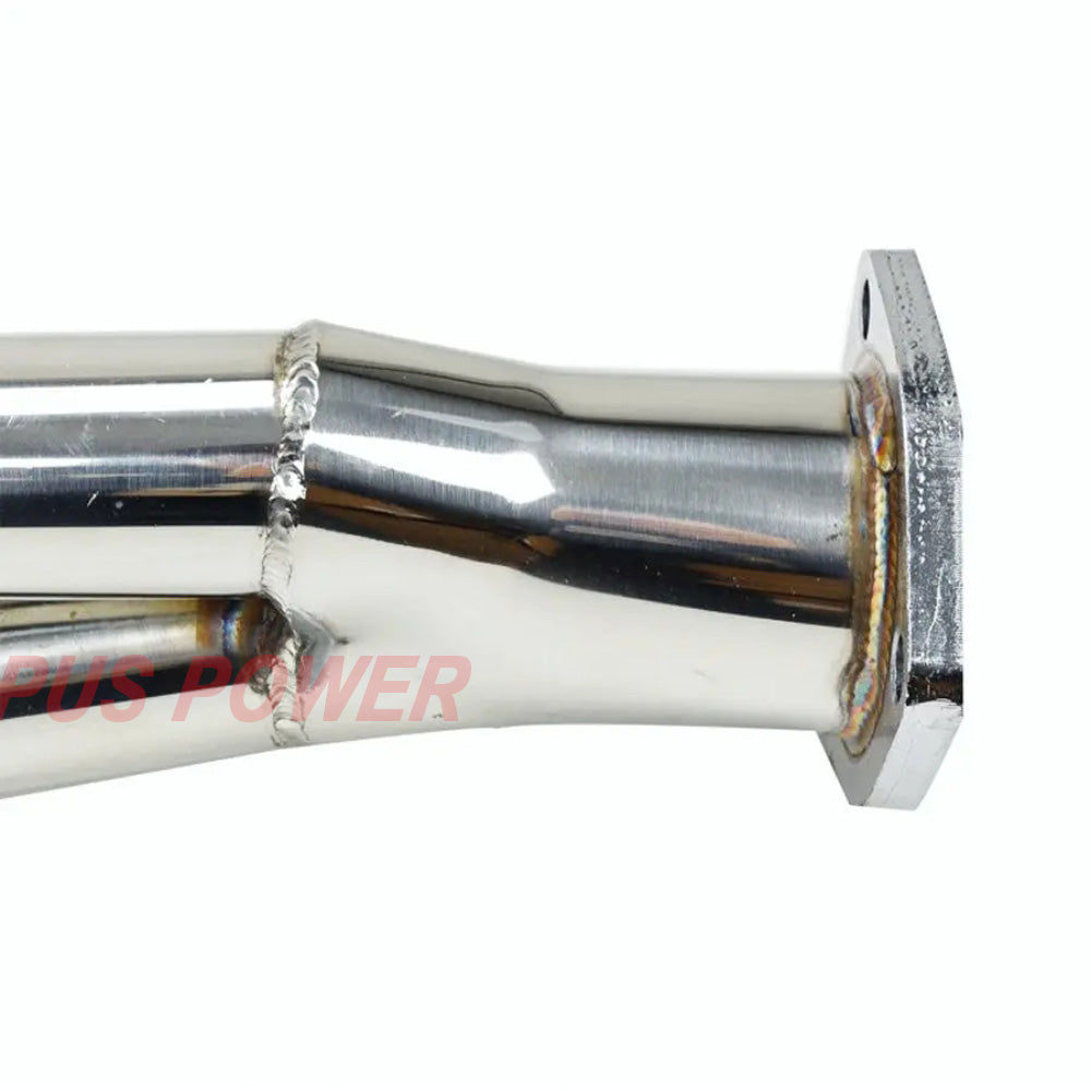 Mirror Polished 304 Stainless Steel Exhaust Header - Fits 1995-2001 Toyota Tacoma 2.4L 2.7L L4