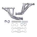 Long Tube Ceramic Coated Exhaust Headers - Fits Chevy GMC Trucks 1966-1991 SBC V8