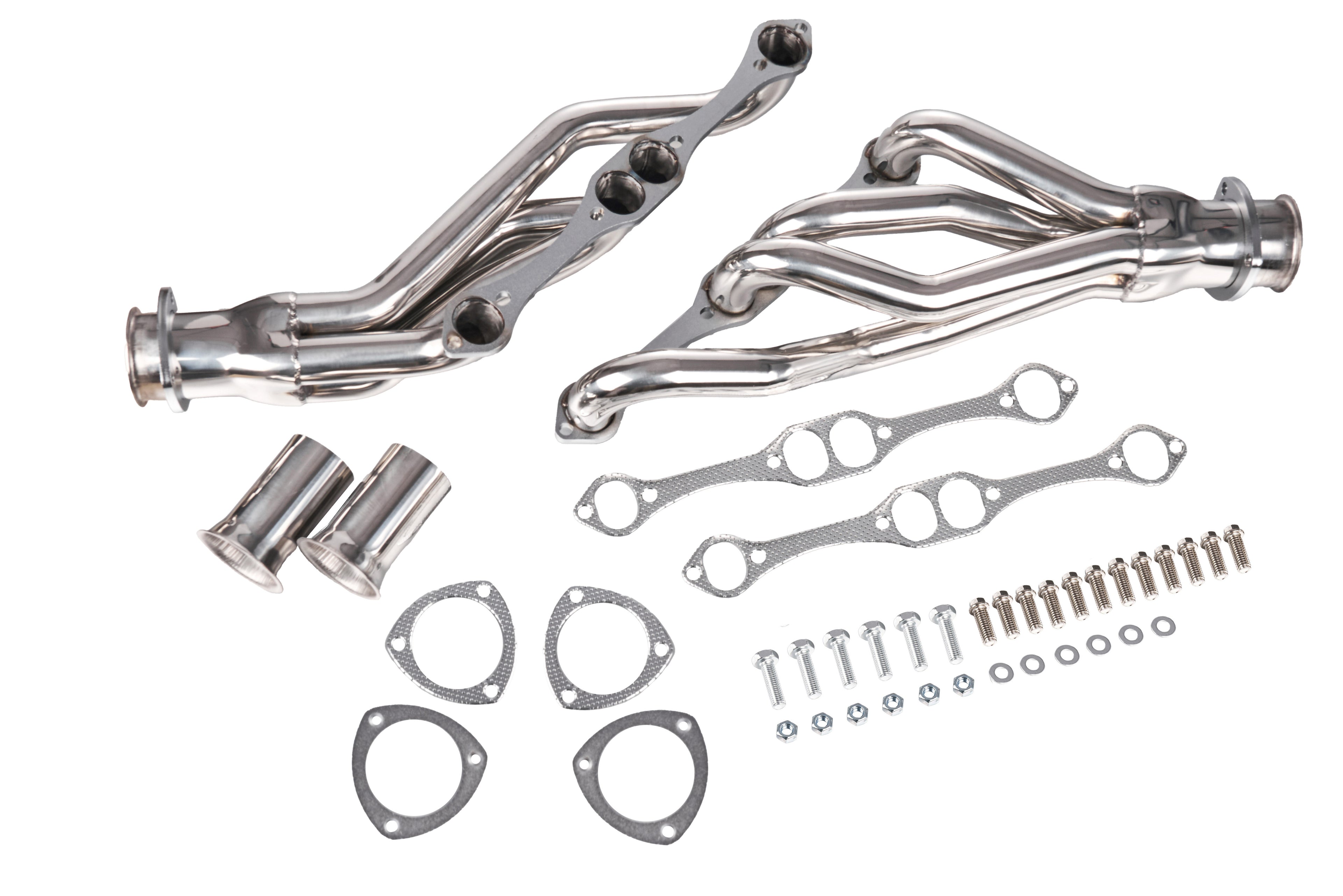 Ceramic Coated Exhaust Headers - Fits Chevy SBC 262-400 V8 A/F/G Body 1967-1981