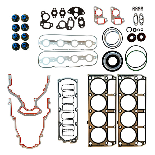 Complete Engine Cylinder Gasket Kit FOR Chevy Silverado 1500 2004-2006 for GMC Yukon 2004-2006 | Compatible with 4.8L & 5.3L V8 Engines | Premium OEM Fitment | Long-Lasting Seal | USA Stock Fast Shipping(BH005 )