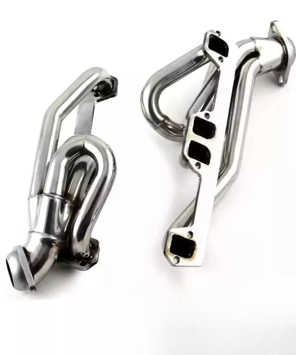 Stainless Steel Exhaust Headers - Fits Dodge Ram Dakota Durango 318 360 Magnum V8 1992-2004