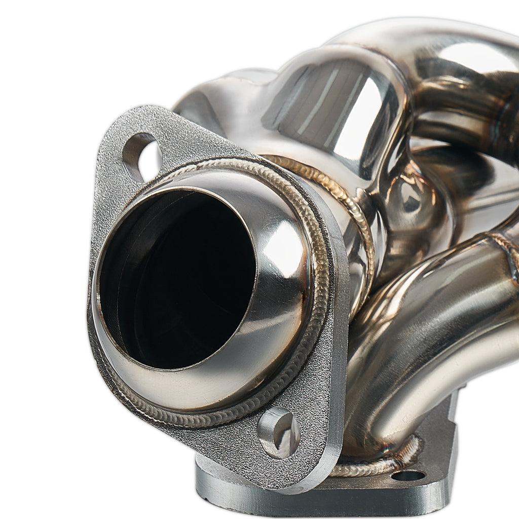 Shorty Stainless Steel Exhaust Headers 8-2 Design - Fits 2009-2017 Dodge Ram 1500 5.7L HEMI V8 2WD & 4WD Trucks, Polished Complete Hardware Kit