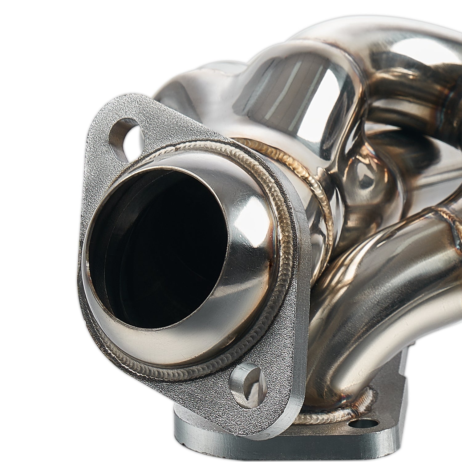 Shorty Stainless Steel Exhaust Headers 8-2 Design - Fits 2009-2017 Dodge Ram 1500 5.7L HEMI V8 2WD & 4WD Trucks, Polished Complete Hardware Kit
