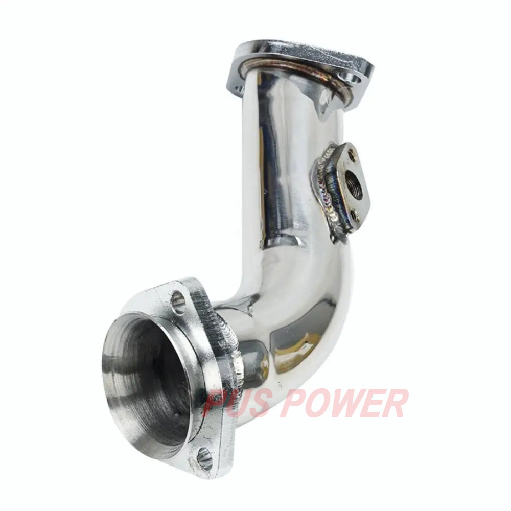 Mirror Polished 304 Stainless Steel Exhaust Header - Fits 1995-2001 Toyota Tacoma 2.4L 2.7L L4