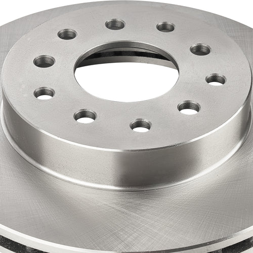 11" GM Midsize Dirt Track Brake Rotor - Fits 1969-1974 Chevy Olds Pontiac Midsize Cars, IMCA Approved 5x4.75" Bolt Pattern with Pre-Installed Wheel Studs