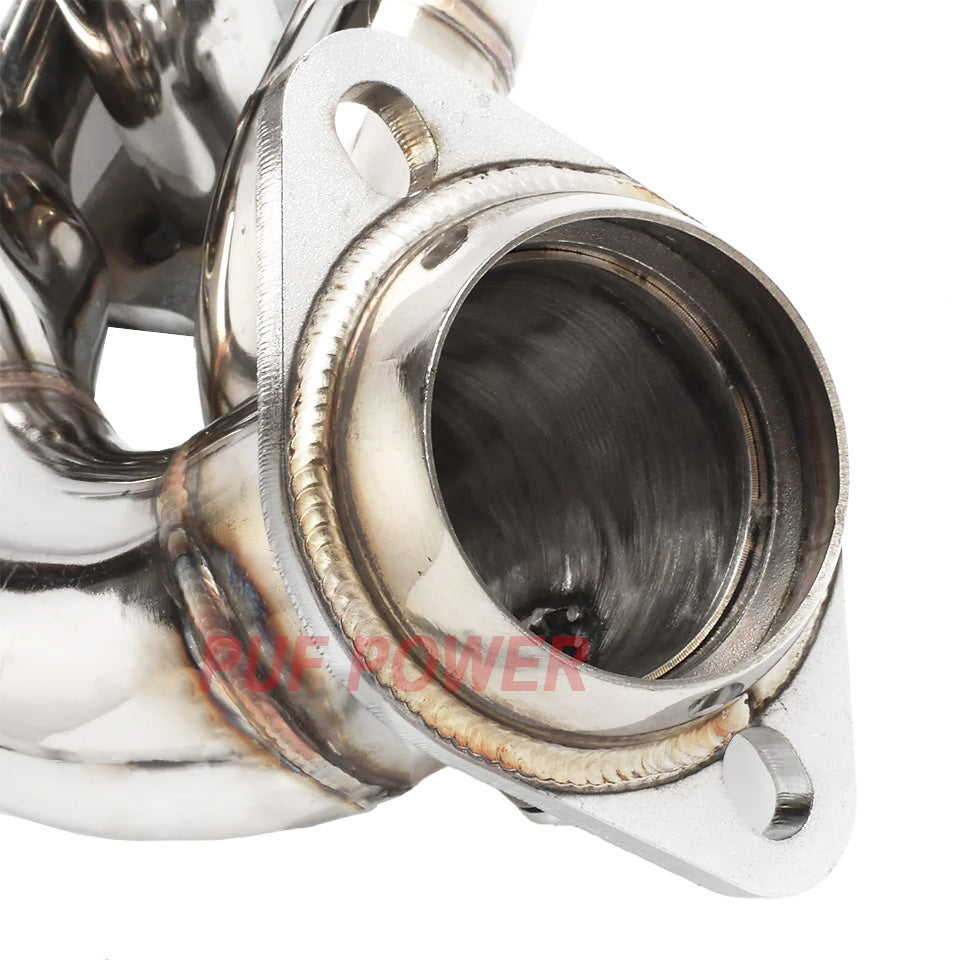 Polished Stainless Shorty Headers for 2005–2010 Mustang GT/Bullitt/Shelby GT | 1-5/8" Tubes | Fits 4.6L V8 SOHC | T-304 Steel | TIG-Welded | Bolt-On Exhaust Power Upgrade(EH017SS)