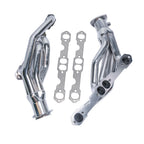Shorty Ceramic Coated Exhaust Headers - Fits Chevy GMC Trucks 1988-1995 5.0L 5.7L SBC V8