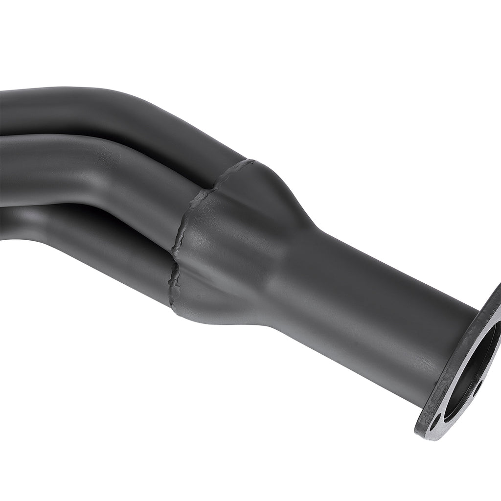 1-5/8" Ceramic Coated/Black Coated/Stainless Steel Cast Iron Long Tube Exhaust Headers - Fits 1988–1995 Chevy GMC C1500 C2500 K1500 K2500 5.0L 5.7L V8