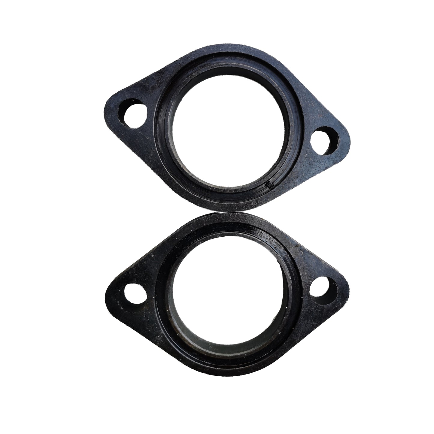 LS Swap Exhaust Manifold for 1970–1981 Chevy Camaro | GM LS Engine Compatible | 2.5'' Outlet | Titanium Ceramic Coated Cast Iron | Shorty Hugger Design | Hooker Blackheart Series | Includes Gaskets & Hardware(EH030RAW)