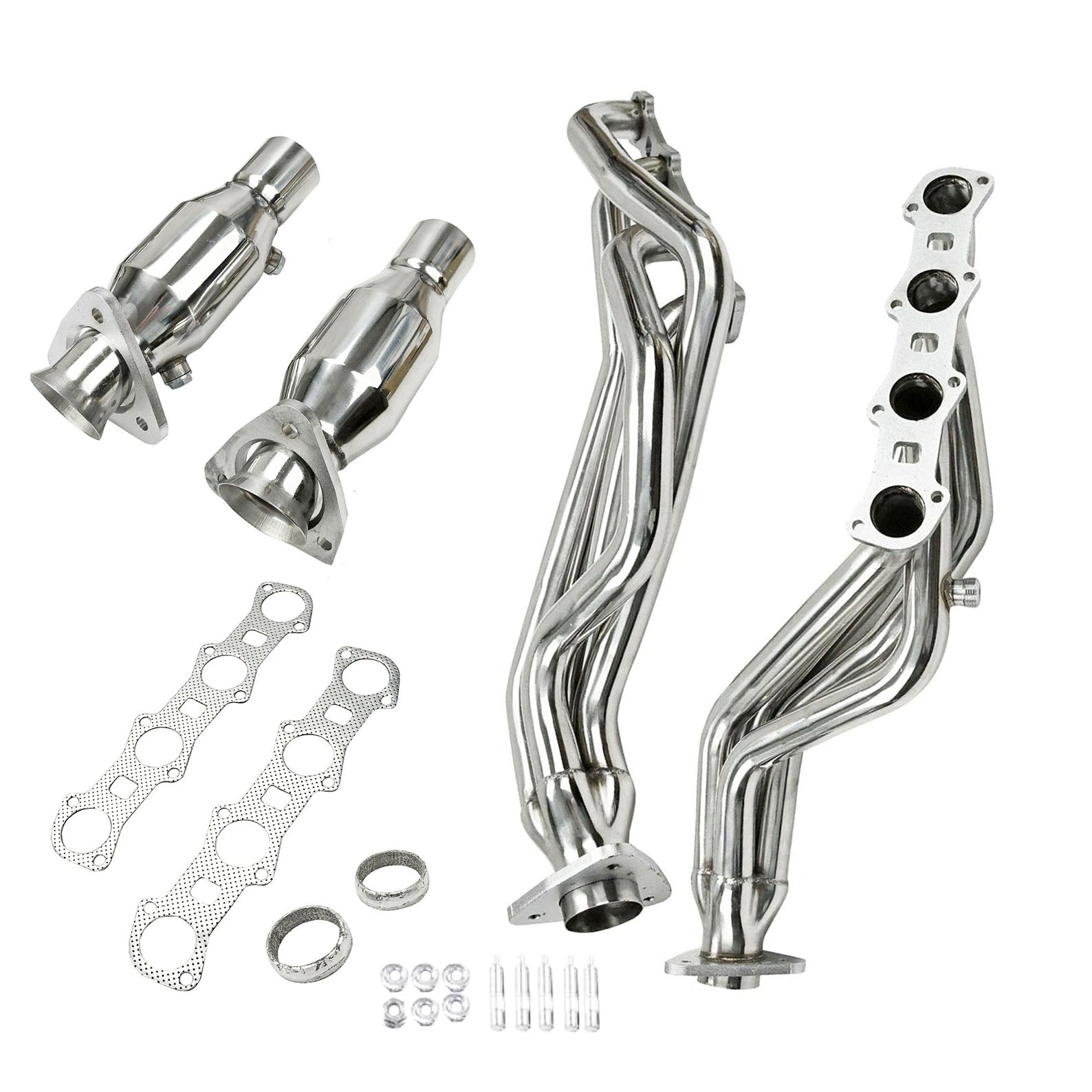 Heavy-Duty Steel Exhaust Manifold - Fits Ford F-150 1999–2004 5.4L Modular V8
