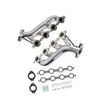 Chrome LS Swap Exhaust Manifolds - Fits GM LS Engine Gen III & IV