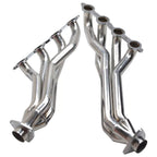 Long Tube Mirror Polished 304 Stainless Steel Exhaust Headers - Fits 2004-2013 GMT900 V8 Trucks & SUVs