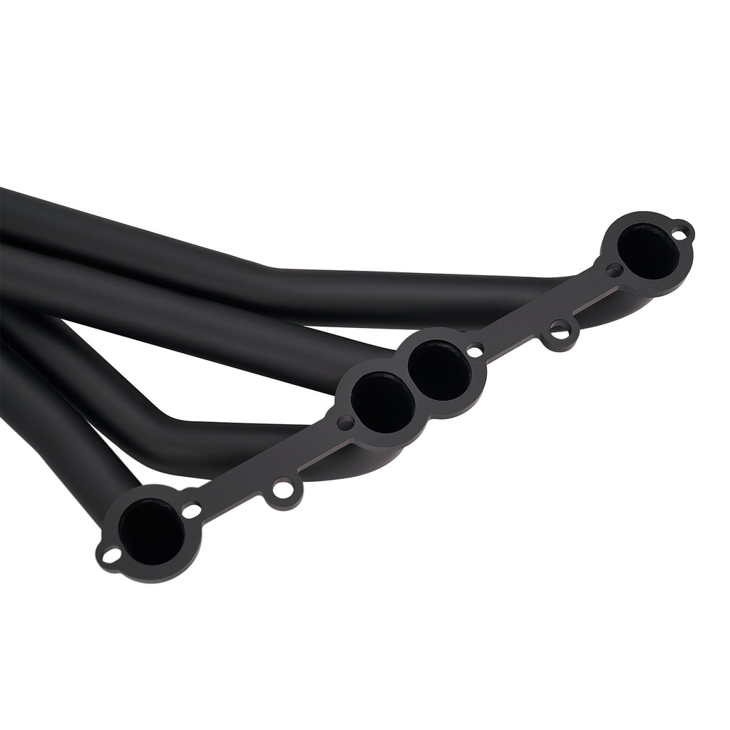 Long Tube Ceramic Coated 1-5/8" Exhaust Headers - Fits Chevy GMC Trucks 1966-1991 SBC V8