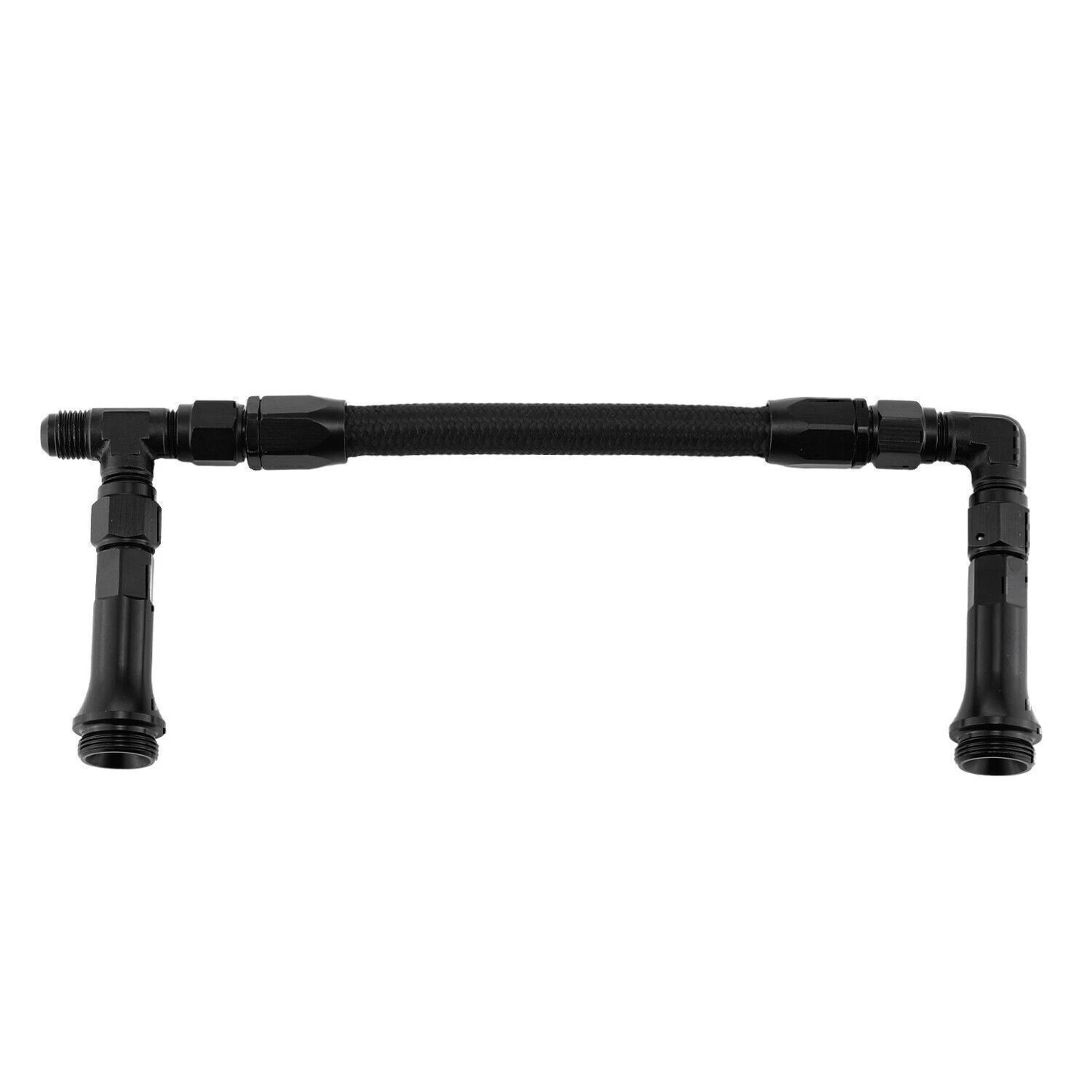 For 4150 Holley Carburetor 6AN Braided Dual Feed Carb Fuel Line Double Pump（FH005）