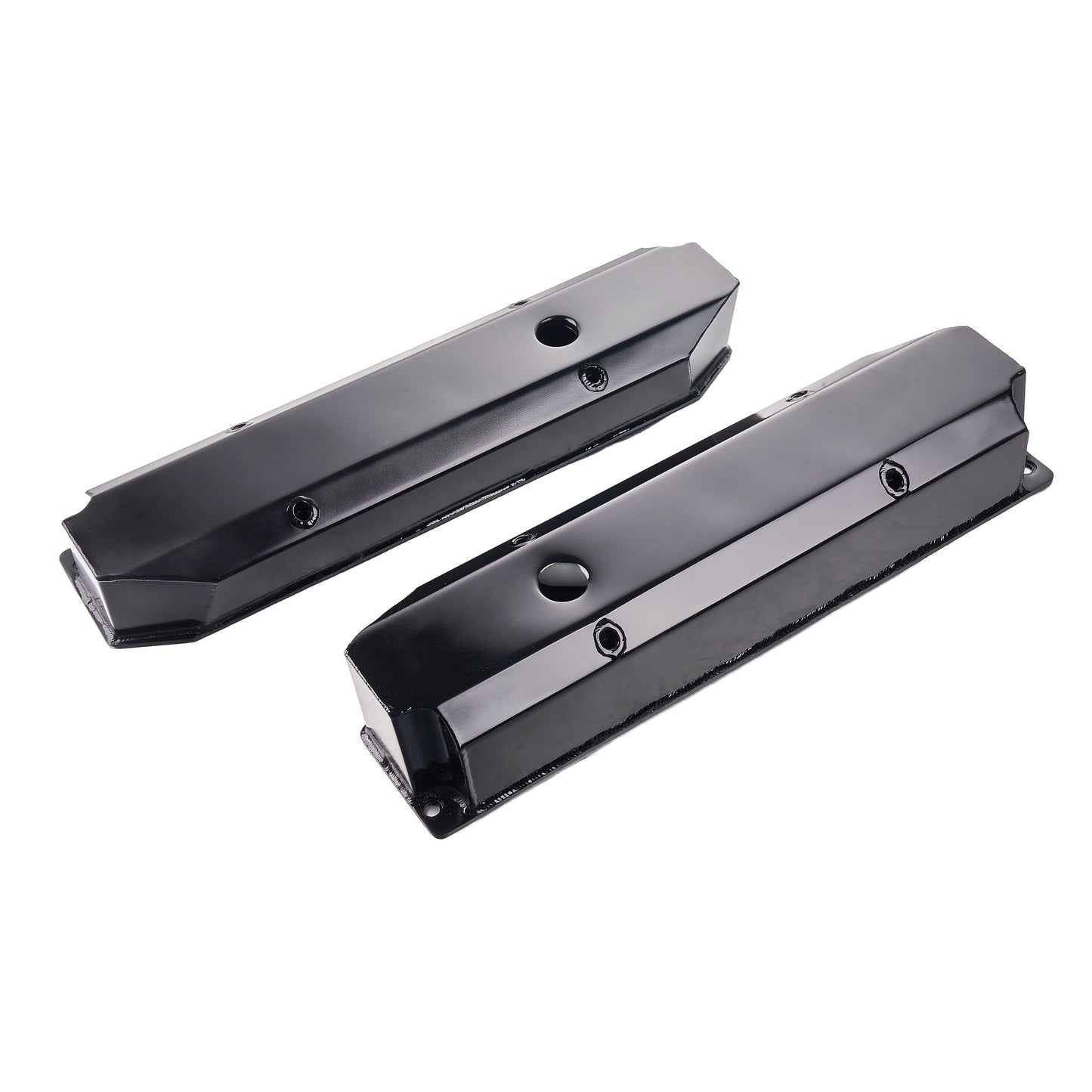 Black Anodized Fabricated Aluminum Valve Covers – Fits Mopar B/RB Big Block 383-440 V8 (1965–1978) (PVC8548BK)