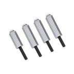Matte Black Fabricated Aluminum LS Coil Covers with Oil Fill Neck and Cap - Fits GM LS1 LS2 LS3 Engines