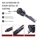32" Black Tilt Stainless Steel Steering Column - Fits 1955-1959 Chevy GMC Pickup Manual Floor Shift