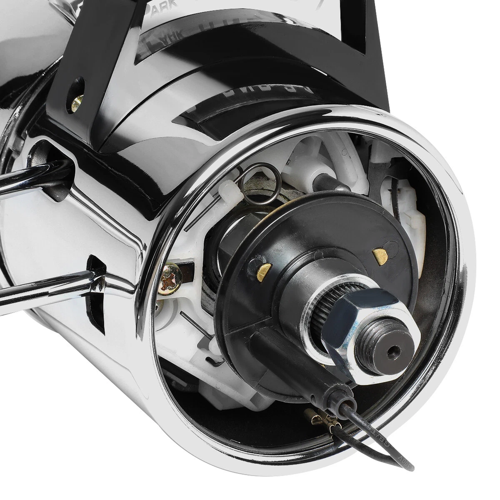 28/30/32 Inch Stainless Steel Tilt Steering Column Kit, Manual Floor Shift & Automatic, Polished Chrome / Black Coated - Fits 1955-1959 Chevy GM Hot Rod