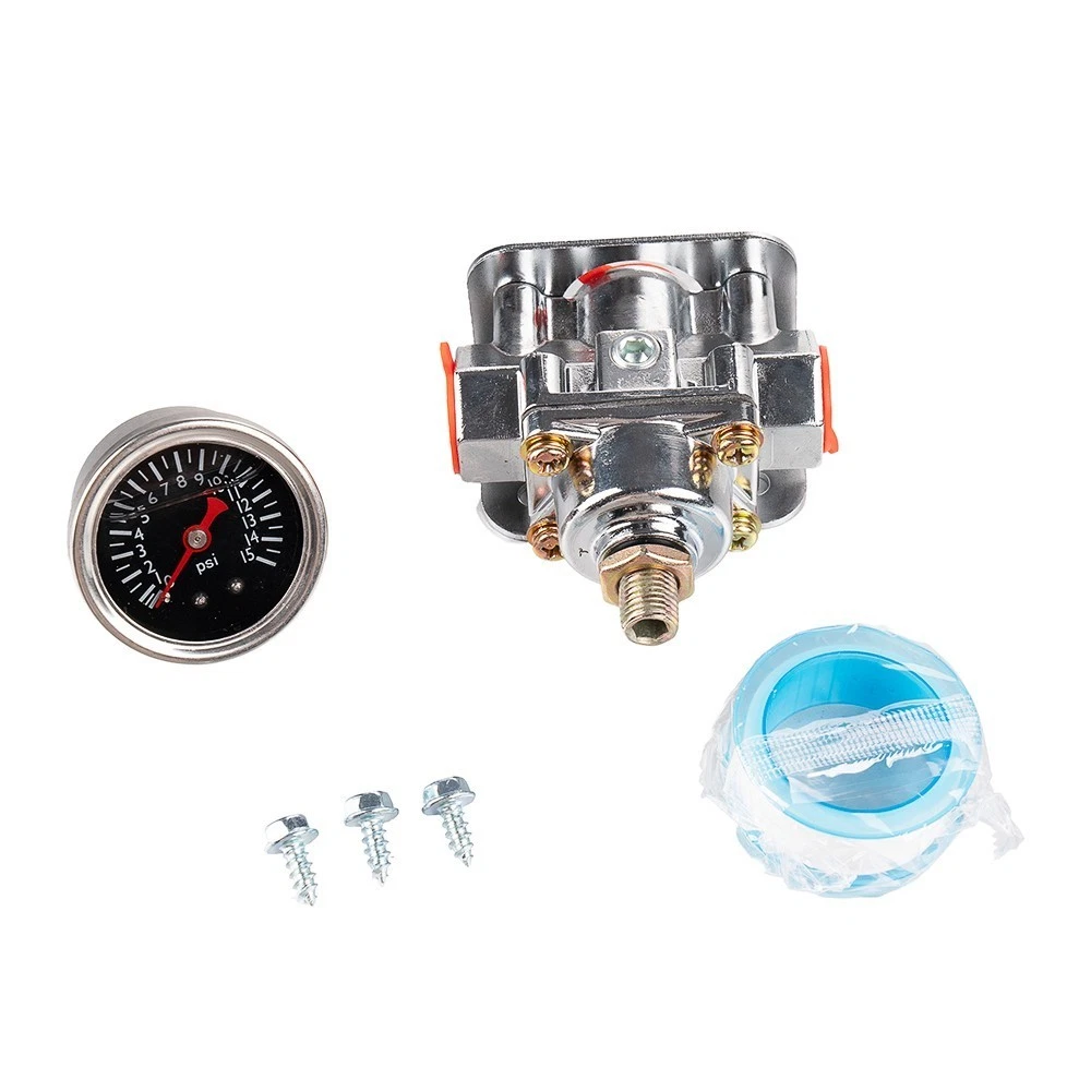 12-804 Low Fuel Pressure Adjustable Regulator Gauge For Quick Fuel Carburetor（FH002）