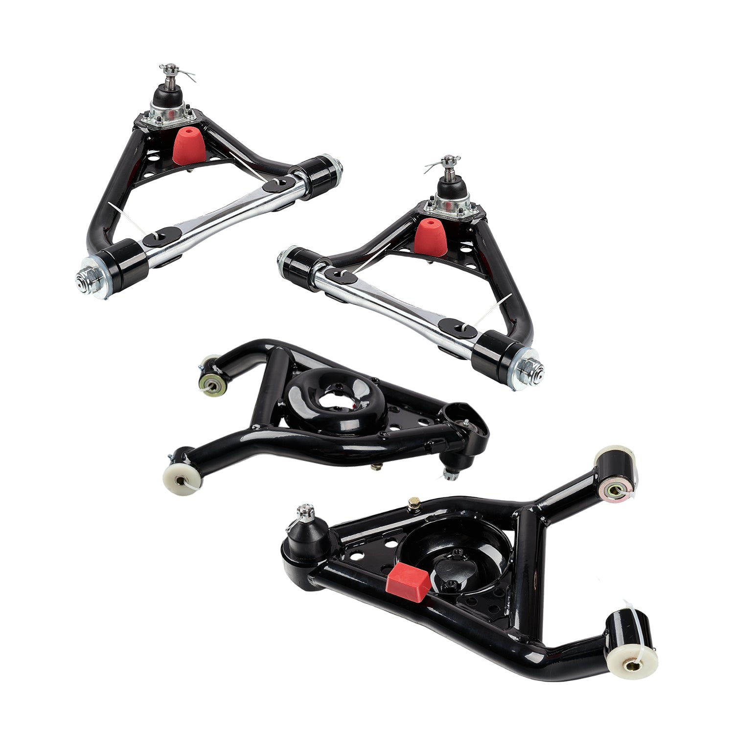 Upper & Lower Tubular Control Arm Kit - Fits 1968-1974 Nova  Omega Apollo GM A-Body 1967-1969