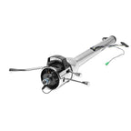 28/30/32 Inch Stainless Steel Tilt Steering Column Kit, Manual Floor Shift & Automatic, Polished Chrome / Black Coated - Fits 1955-1959 Chevy GM Hot Rod