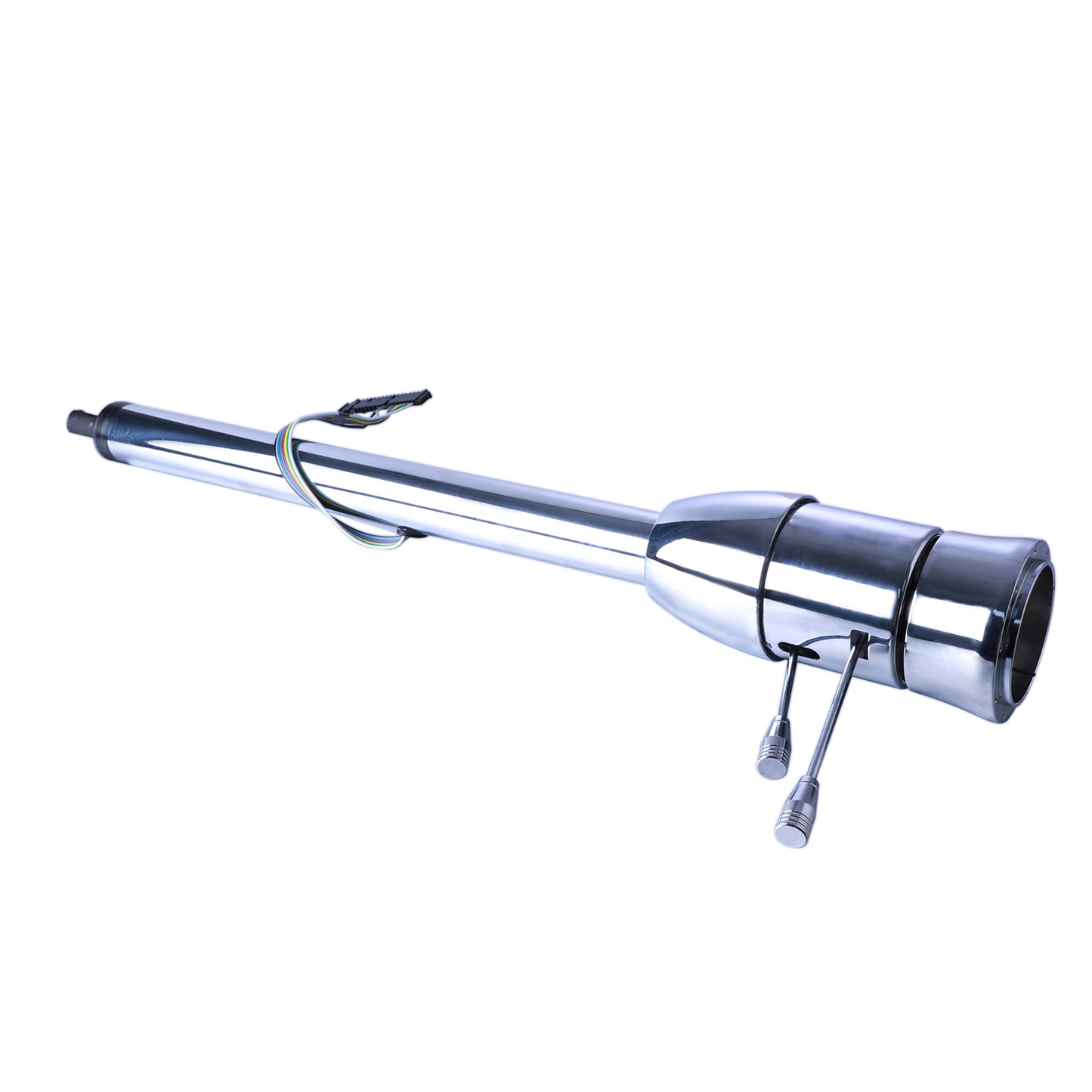 30" Chrome Tilt Steering Column Kit Manual for 1955-1959 Chevy GMC Truck + Hub（CH012）